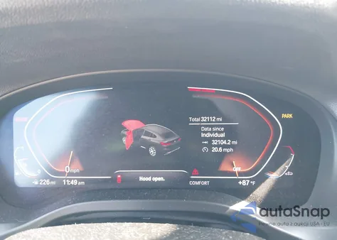 2021 BMW X4 xDrive30I from USA, damaged, VIN 5UX2V1C06M9H01057